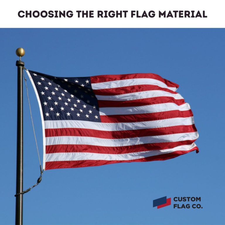 Choosing the Right Flag Material for Your Fly Style